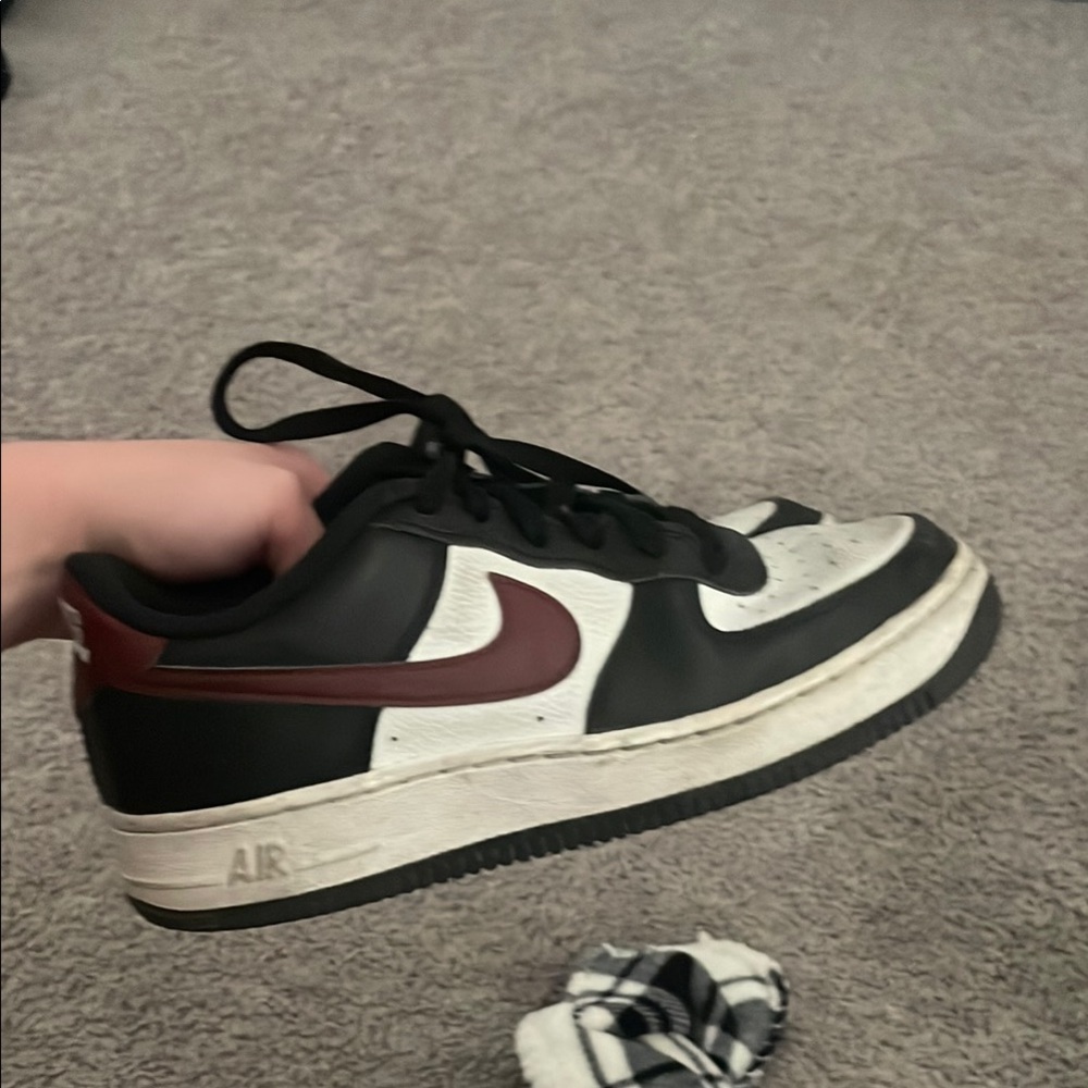 Kids Black and White Sneakers